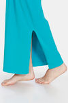 Zivame All Day Seamless Mermaid Saree Shapewear With Removable Drawcord - Turq Blue1 — thumbnail 8